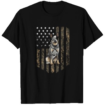 Discover Camo American Flag Australian Cattle Dog 4Th Of T Shirts
