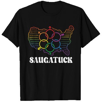 Discover Saugatuck Pride Month Pride Flag LGBT Community LG T Shirts