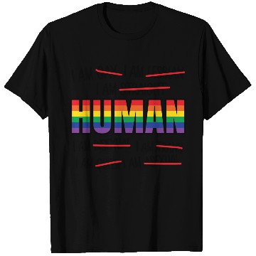 Discover Human LGBT Gay Pride T Shirts