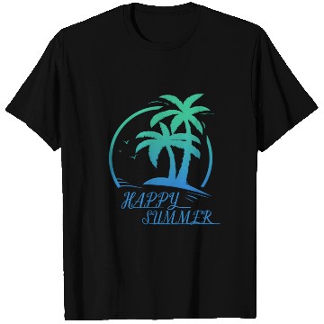 Discover Happy Summer Short Sleeve T Shirts