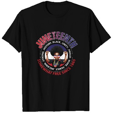 Discover Juneteenth Red White and Blue Power T Shirts