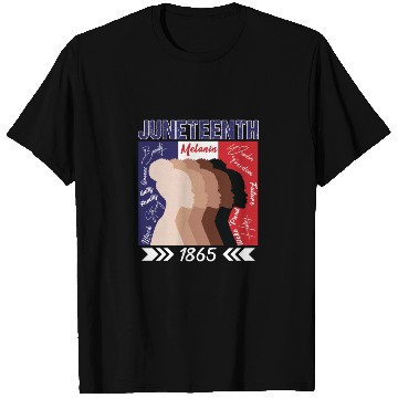 Discover Celebrating Juneteenth with Melanin Women T Shirts