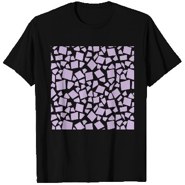 Discover Purple Geometry Pattern T Shirts