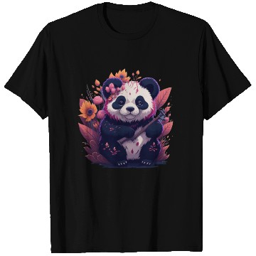 Discover kawaii design cute panda T Shirts