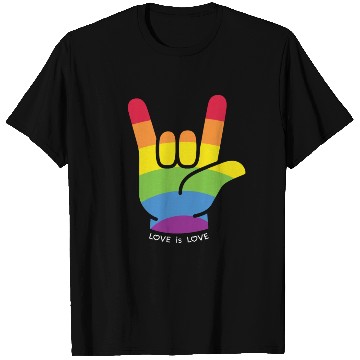 Discover Love is Love Gift Ideas for LGBTQIA+ Pride Month T Shirts