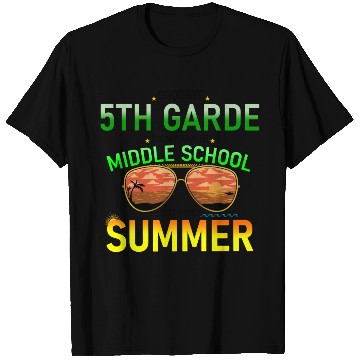 Discover Goodbye 5th Grade Graduation To 6th Grade T Shirts