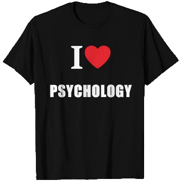 Discover Vintage I Love Psychology Psychologists T Shirts