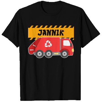 Discover Jannik Trash Truck For Collector Ecologist T Shirts