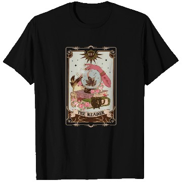 Discover The Reader Tarot Card Witch Vibes Reading T Shirts