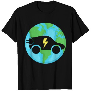 Discover Saving The Planet | EV Electric Vehicle T Shirts