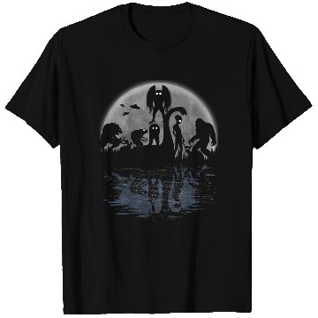 Discover Bigfoot Loch Ness Monster Moth And Aliens Cryptid T Shirts