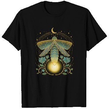 Discover Firefly Magical Lunar Mystical For Nature T Shirts