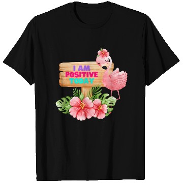Discover I am Positive Today T Shirts