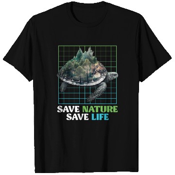 Discover Save Nature protected species Environment T Shirts