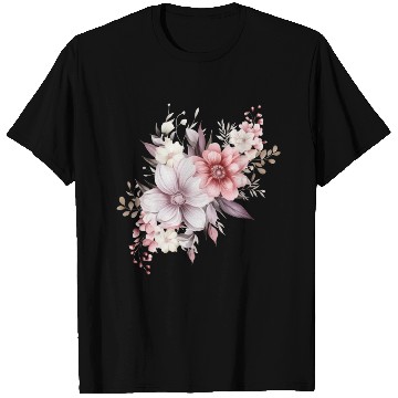 Discover beautiful flowers in awesome summer colours T Shirts