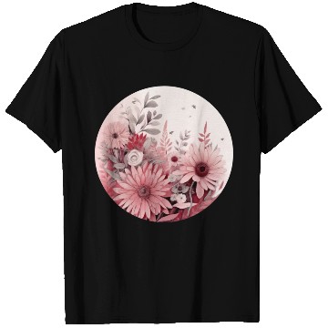 Discover beautiful flowers in awesome summer colours T Shirts