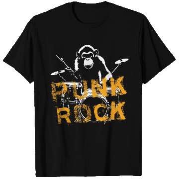 Discover MONKEY PUNK ROCK T Shirts