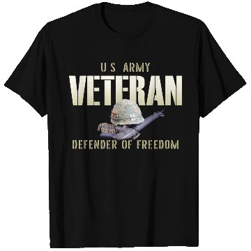 Discover US Army Veteran: Defender of Freedom T Shirts