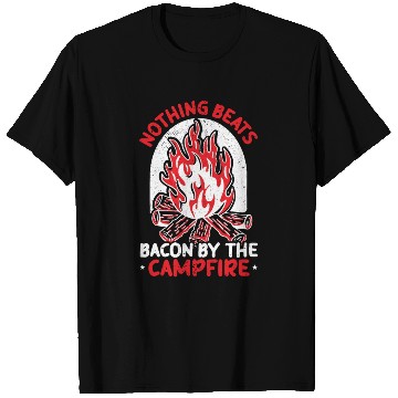 Discover Camping And Bacon Meat Camp Camper I Love Bacon T Shirts