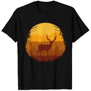 Discover Autumn Forest And Deer T Shirts