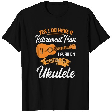 Discover Funny Retirement Ukulele Player Guitar T Shirts