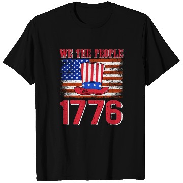Discover We the People 1776 Independence Day US Patriot T Shirts