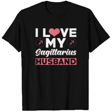 Discover I love my Sagittarius Husband T Shirts