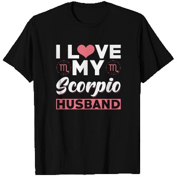 Discover I love my Scorpio Husband T Shirts