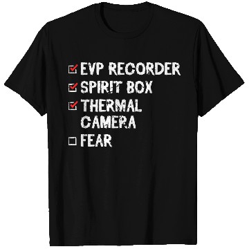 Discover Evp Recorder Ghost Hunting Equipment T Shirts