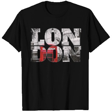 Discover London England Phototography Illustration T Shirts