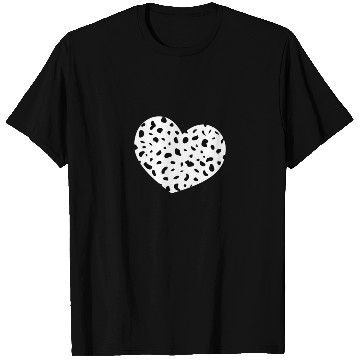 Discover Spotted Heart Dalmatian T Shirts