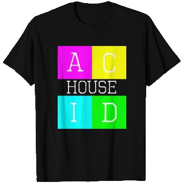 Discover Acid house logo T Shirts
