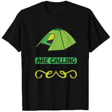 Discover The mountains are calling and I must go 01 T Shirts
