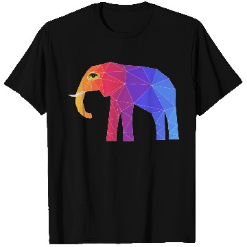 Discover Colorful Abstract Elephant T Shirts