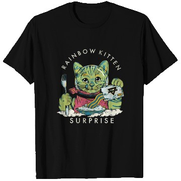 Discover Rainbow Kitten Surprise T Shirts