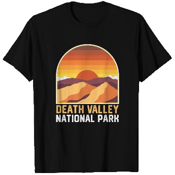 Discover Death Valley National Park Retro Style T Shirts