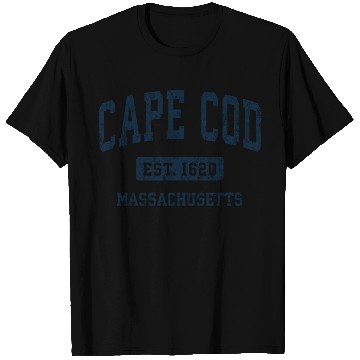 Discover Cape Cod Massachusetts Ma Vintage Athletic T Shirts