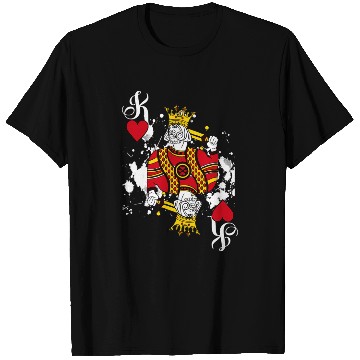 Discover King Of He Playing Cards Halloween Poker T Shirts