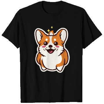 Discover Cute Little Corgi Dog Lover Puppy Retro T Shirts