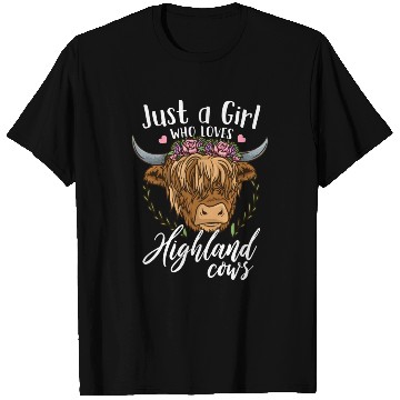 Discover Highland Cow Scottish Farmer Highland Cow Lover T Shirts