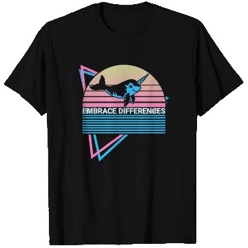 Discover Narwhal Retro T Shirts
