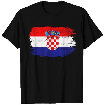 Discover Croatian Flag T Shirts