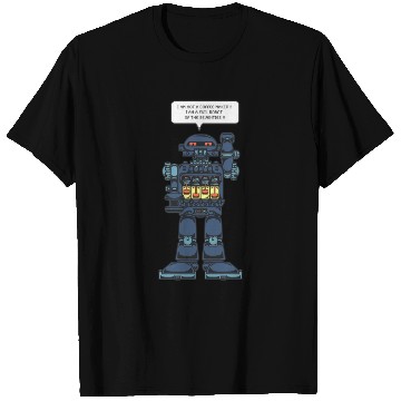Discover Robot with battery T Shirts