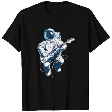 Discover Space Astronaut Musician Guitar Astronaut T Shirts