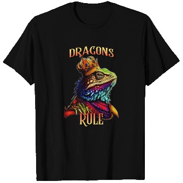 Discover Dragons Rule Royal Beardie With A T Shirts