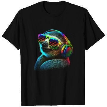 Discover Sloth Music T Shirts