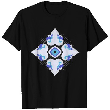 Discover Geometric Snowflakes T Shirts