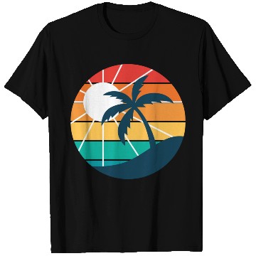 Discover Sunset Logo T Shirts