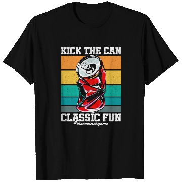 Discover Kick the Can Classic Fun Street Game 90s Kid T Shirts