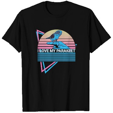 Discover Budgie Parakeet Retro T Shirts